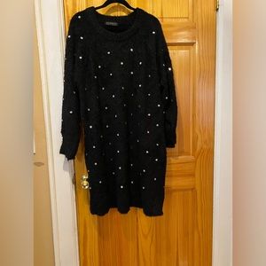 Eloquii Sequin Sweater Dress
